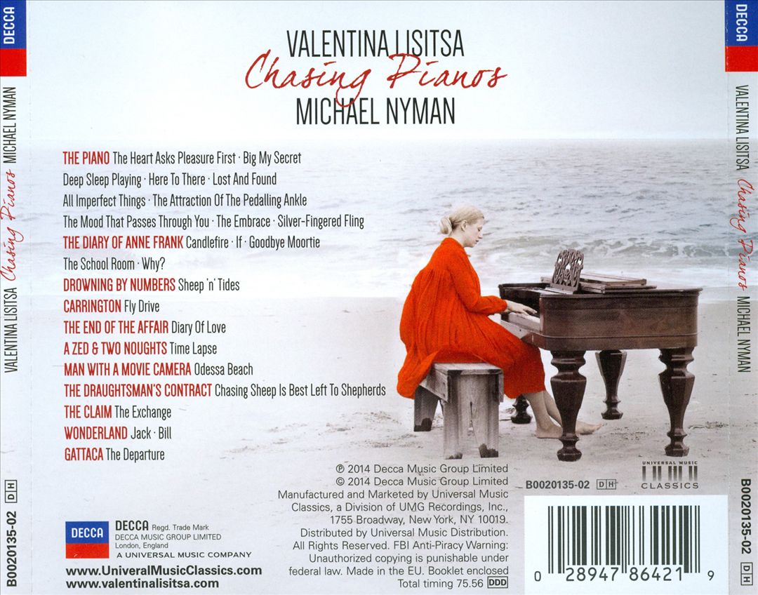 Chasing Pianos: The Piano Music of Michael Nyman cover art