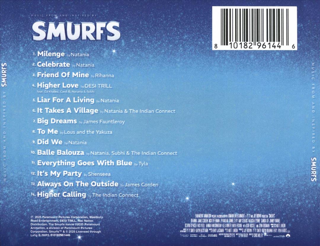 Music From and Inspired by Smurfs [Various Artists] cover art