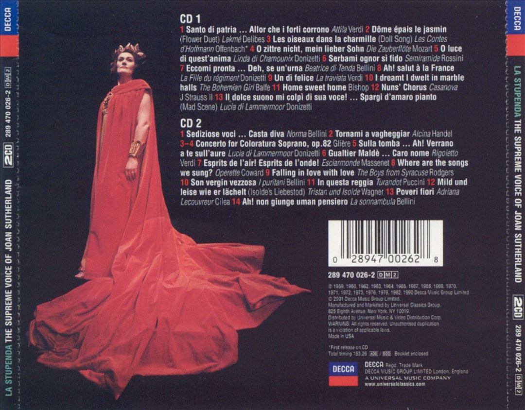 Stupenda: The Supreme Voice of Joan Sutherland cover art