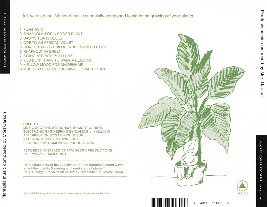 Mother Earth's Plantasia cover art