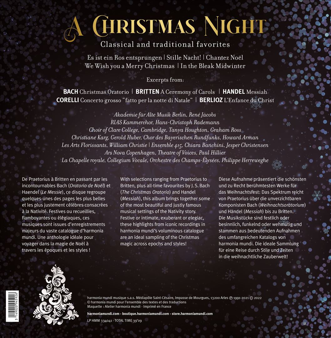 Christmas Night: Classical and Traditional Favorites cover art