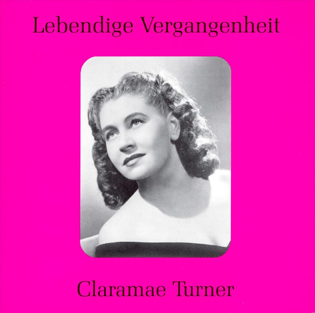 Lebendige Vergangenheit: Claramae Turner cover art