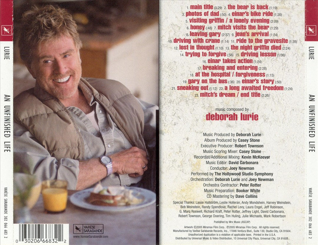 Unfinished Life [Original Motion Picture Soundtrack] cover art