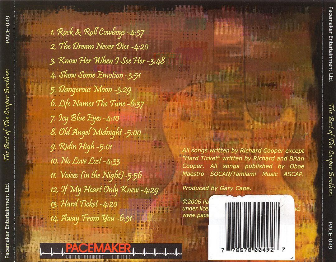 Best of the Cooper Brothers cover art