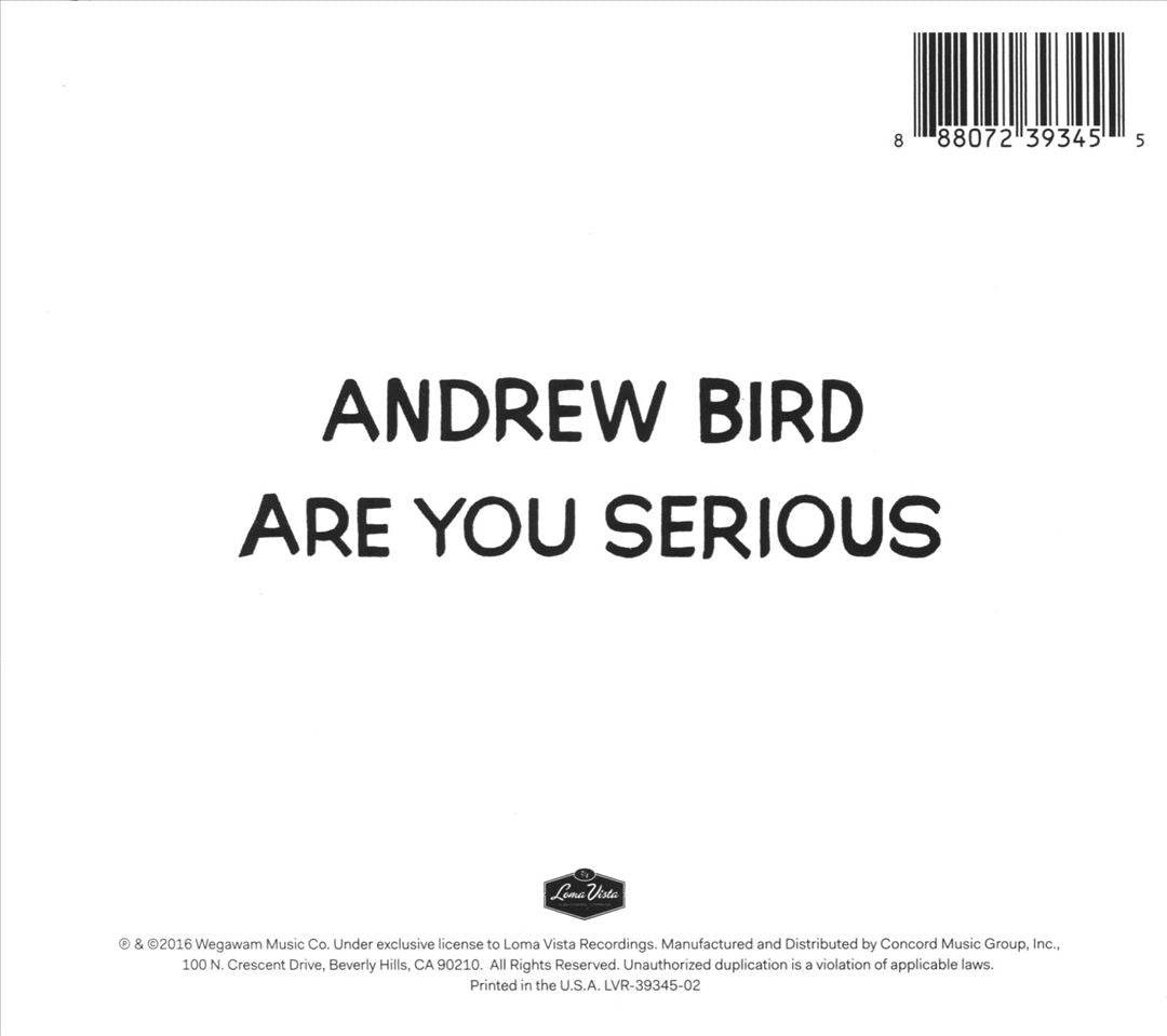 Are You Serious cover art
