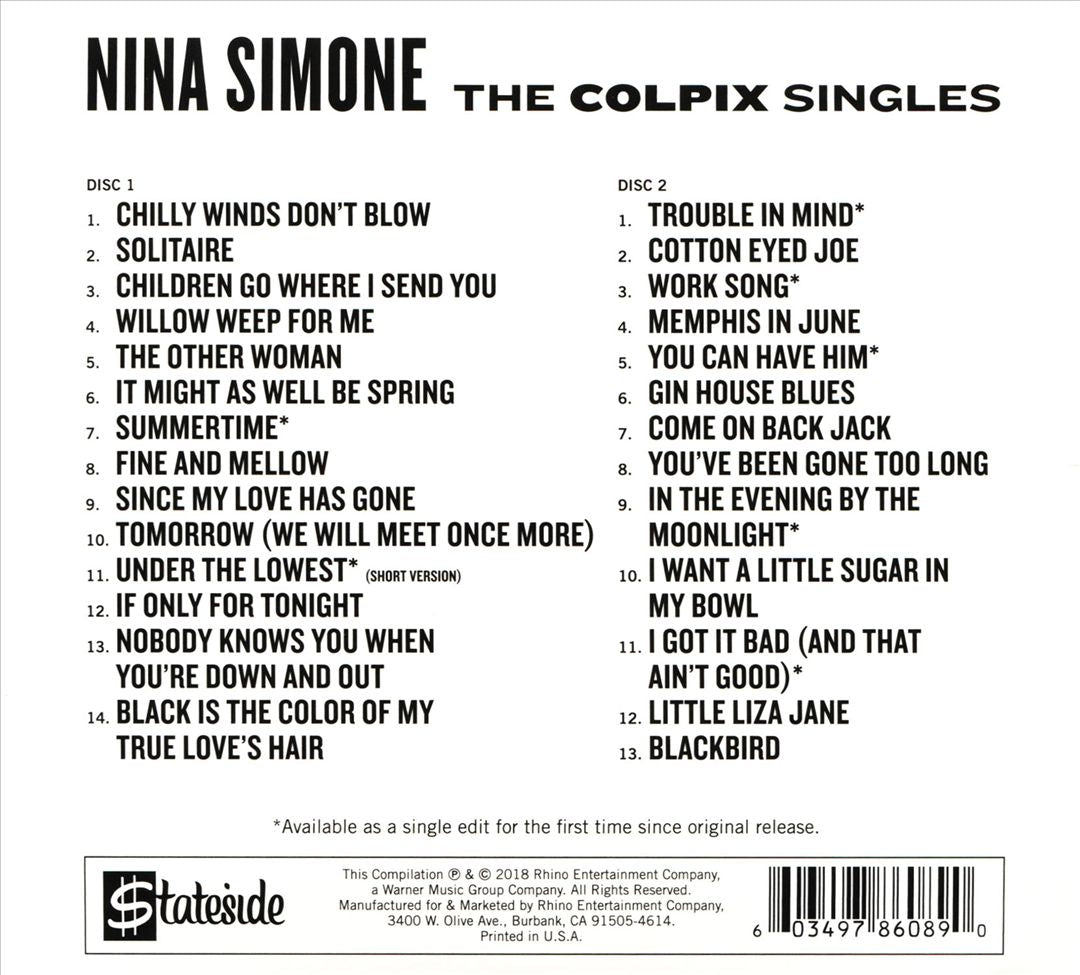 Colpix Singles cover art