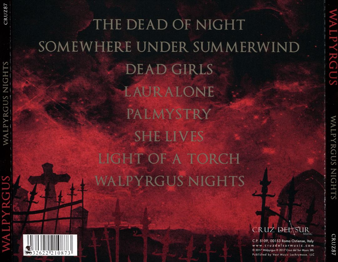 Walpyrgus Nights cover art