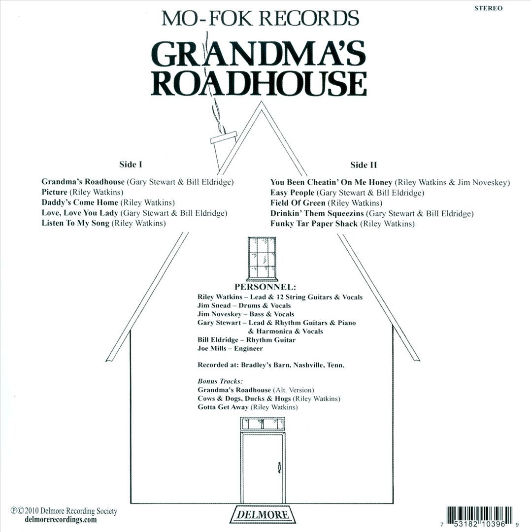 Grandma's Roadhouse cover art