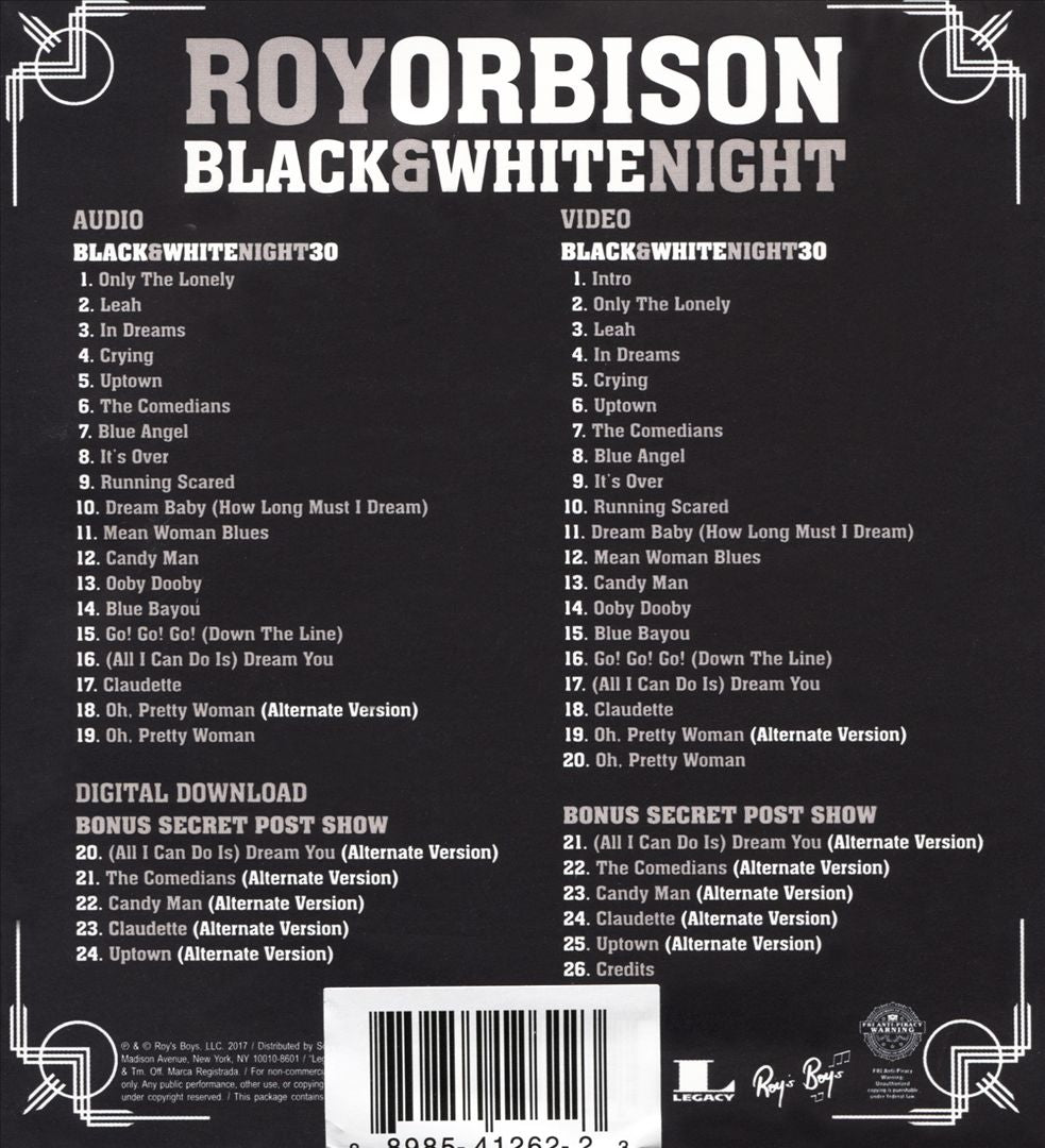 Black & White Night [CD/Blu-Ray] cover art