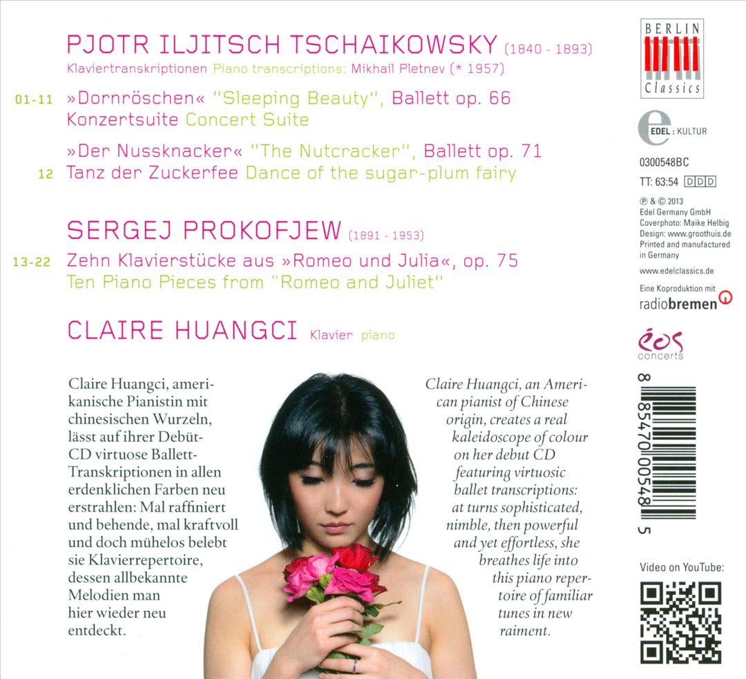 Sleeping Beauty: Tchaikovsky & Prokofiev Ballet Transcriptions cover art