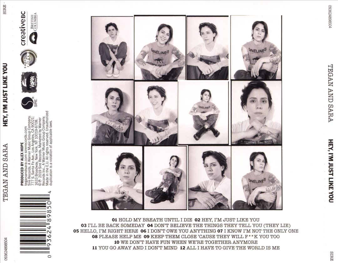 Hey, I'm Just Like You cover art