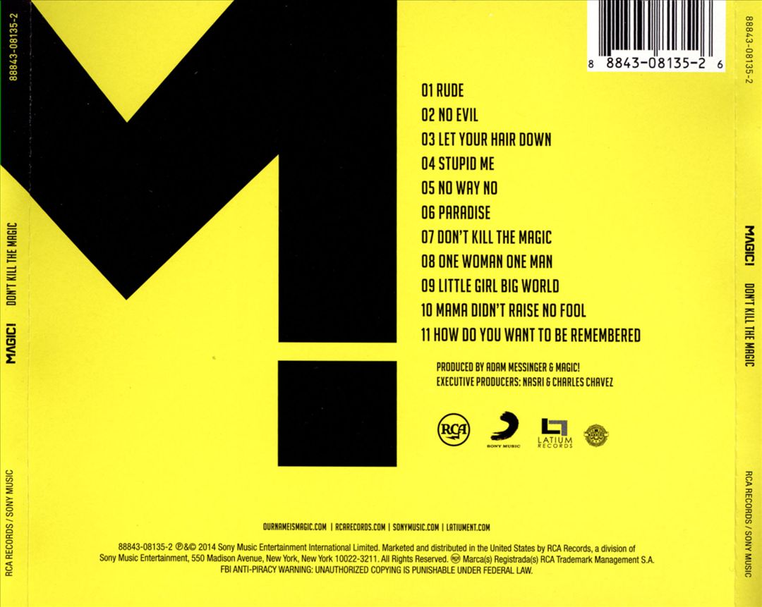 Don't Kill the Magic cover art