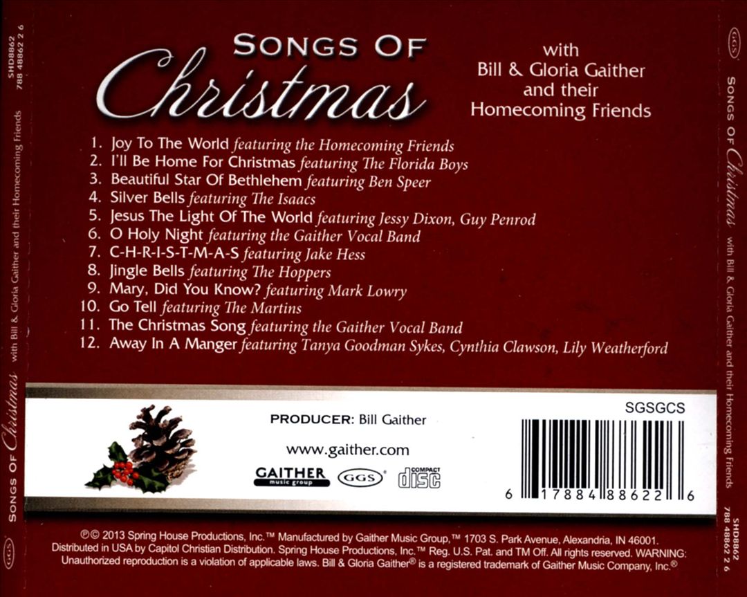 Songs of Christmas cover art