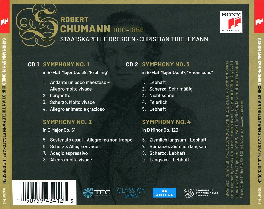 Schumann: Symphonies cover art