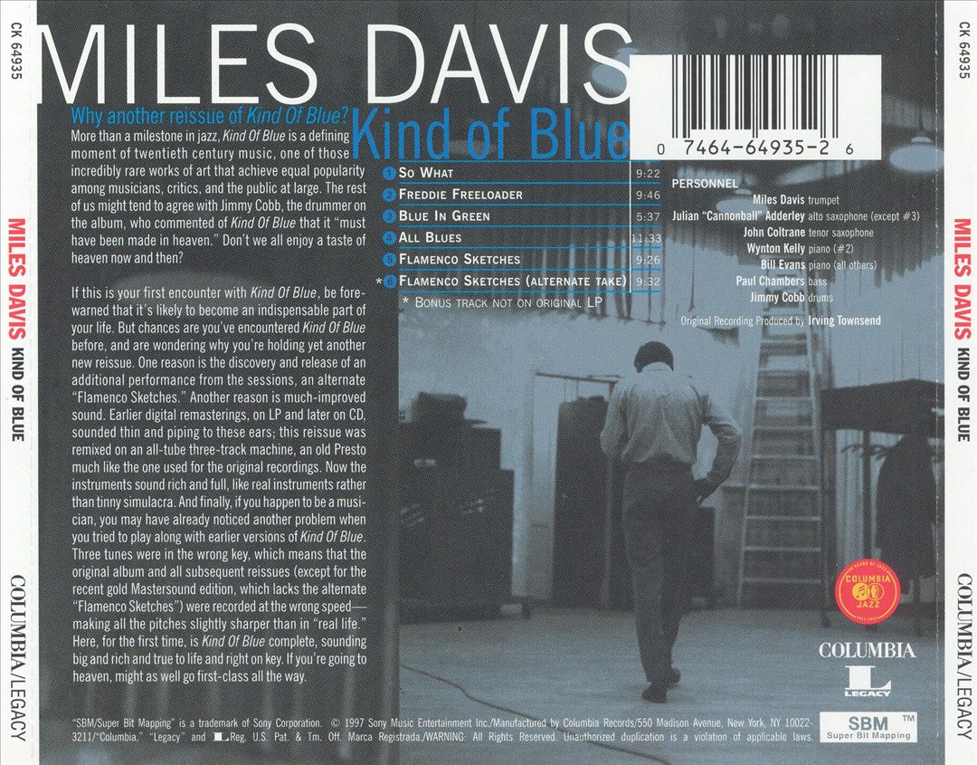 Kind of Blue cover art