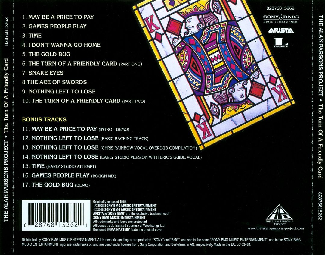 The Turn of a Friendly Card [Bonus Tracks] cover art