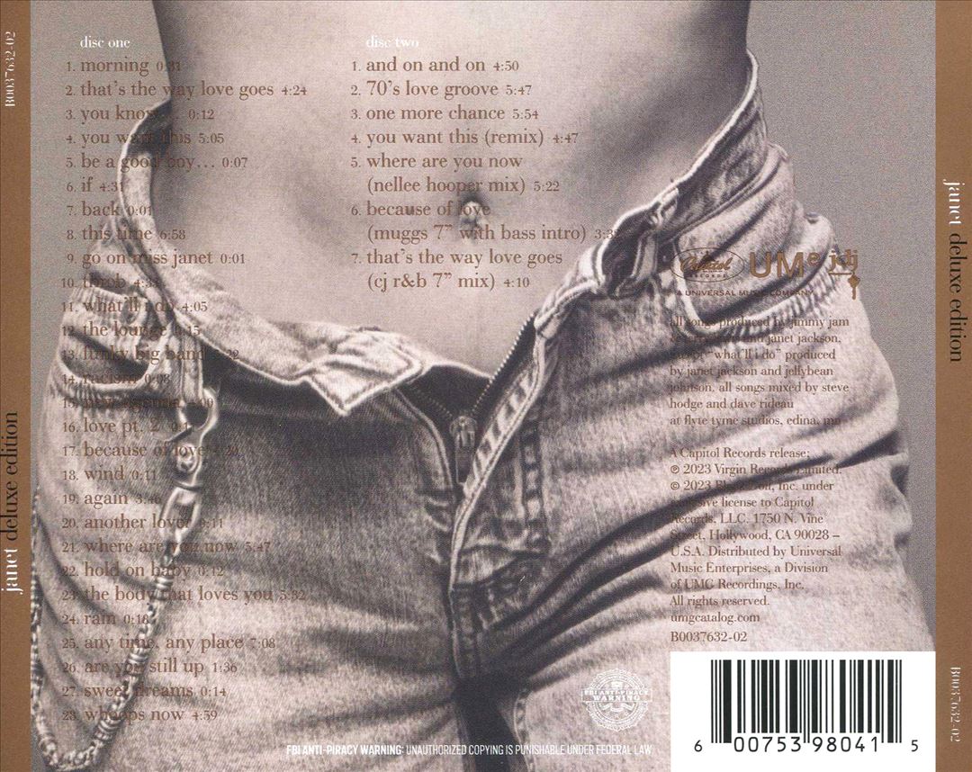 Janet. [30th Anniversary Deluxe Edition] cover art