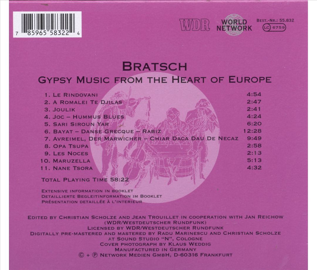 Gypsy Music from the Heart of Europe cover art