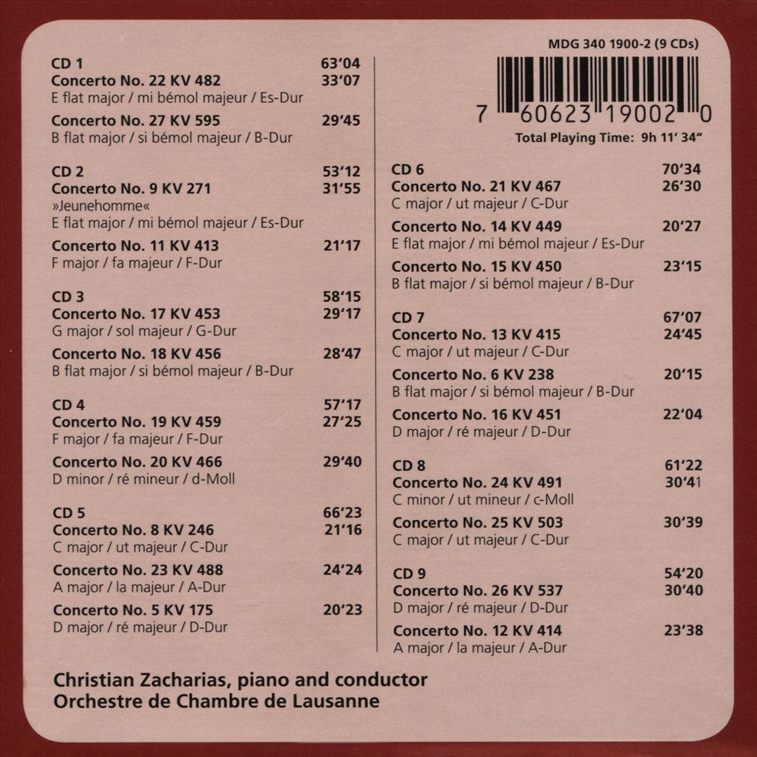 Mozart: Complete Piano Concertos cover art