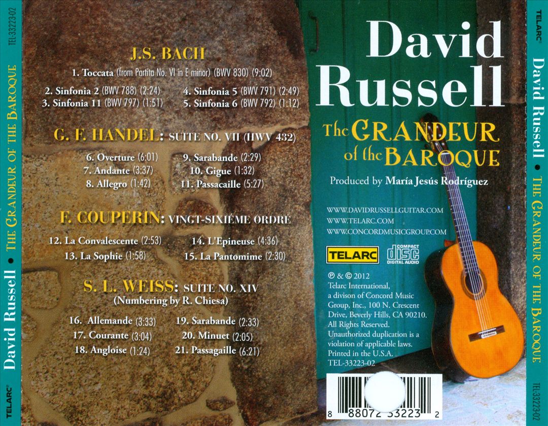 Grandeur of the Baroque cover art