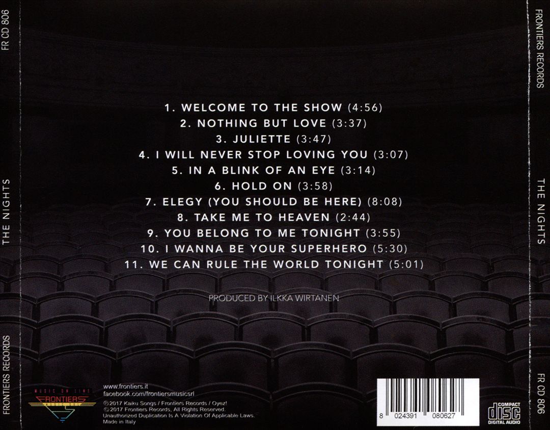 Nights cover art