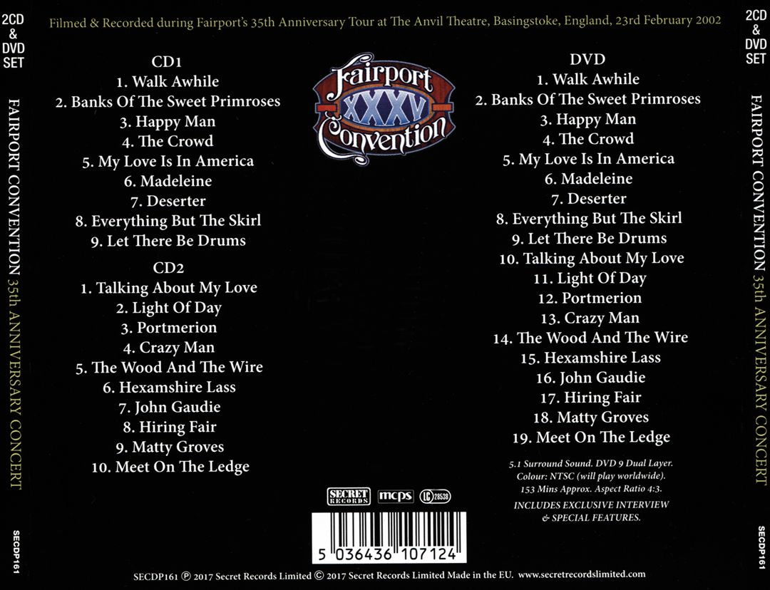 35th Anniversary [Secret Records] cover art