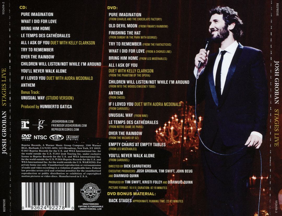 Stages Live [CD/DVD] cover art