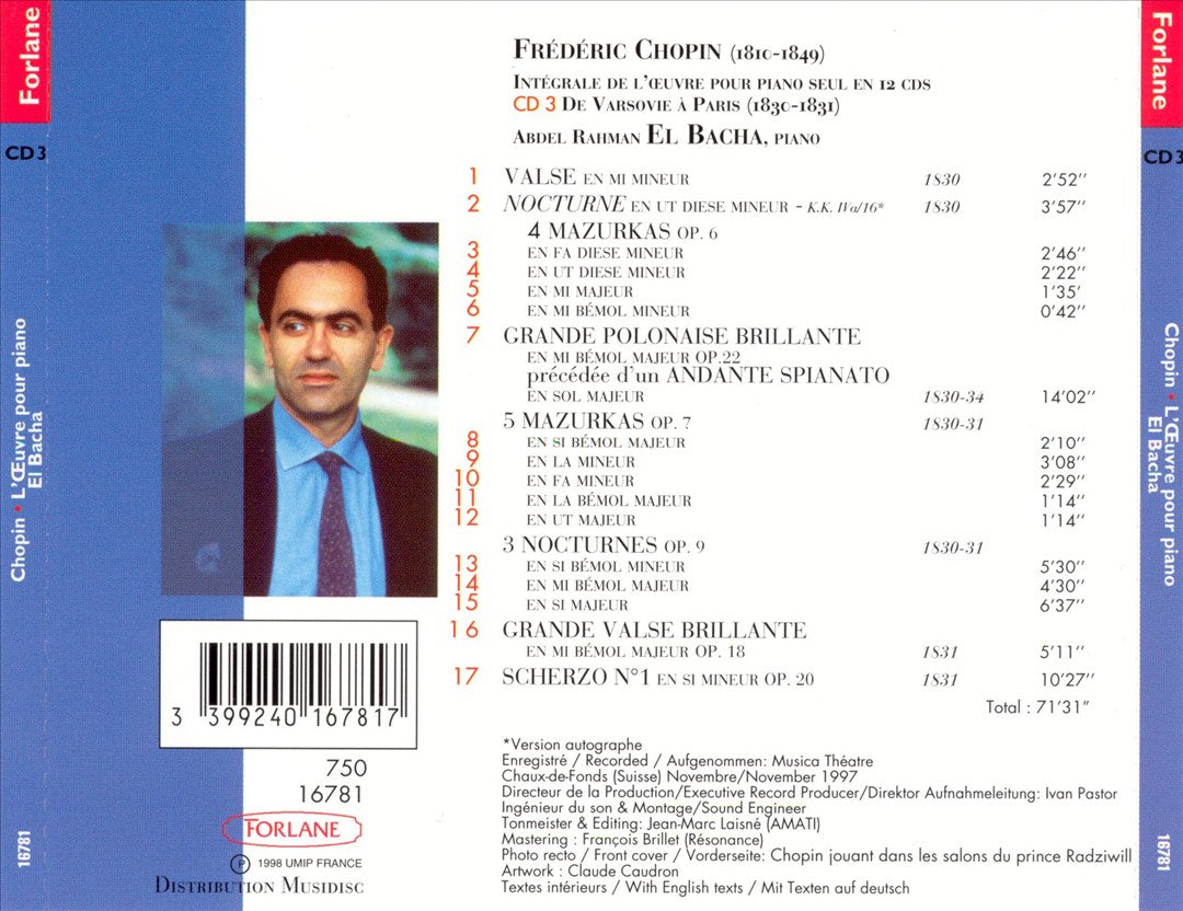 Chopin: De Varsovie à Paris (1830-1831) cover art