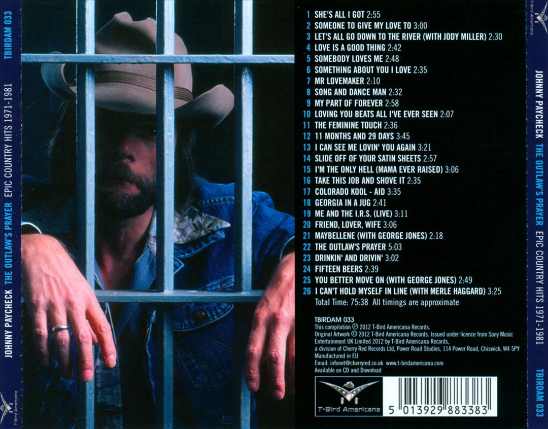 Outlaw's Prayer: Epic Country Hits 1971-1981 cover art