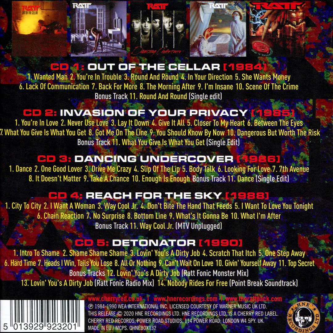 Atlantic Years 1984-1990 cover art