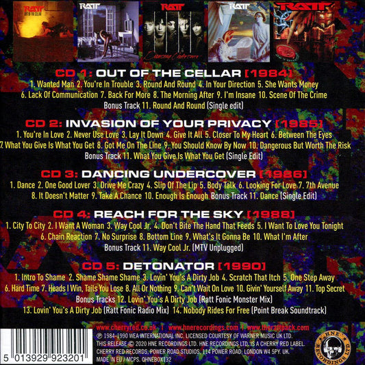 Atlantic Years 1984-1990 cover art