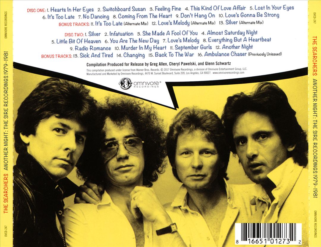 Another Night: Sire Recordings 1979-1981 cover art