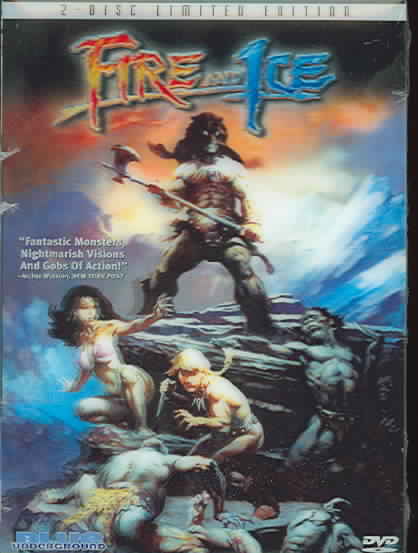 Fire and Ice/Frazetta: Painting with Fire cover art