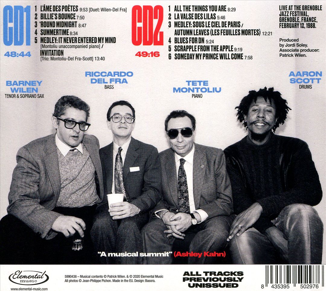 Barney and Tete: Grenoble '88 cover art