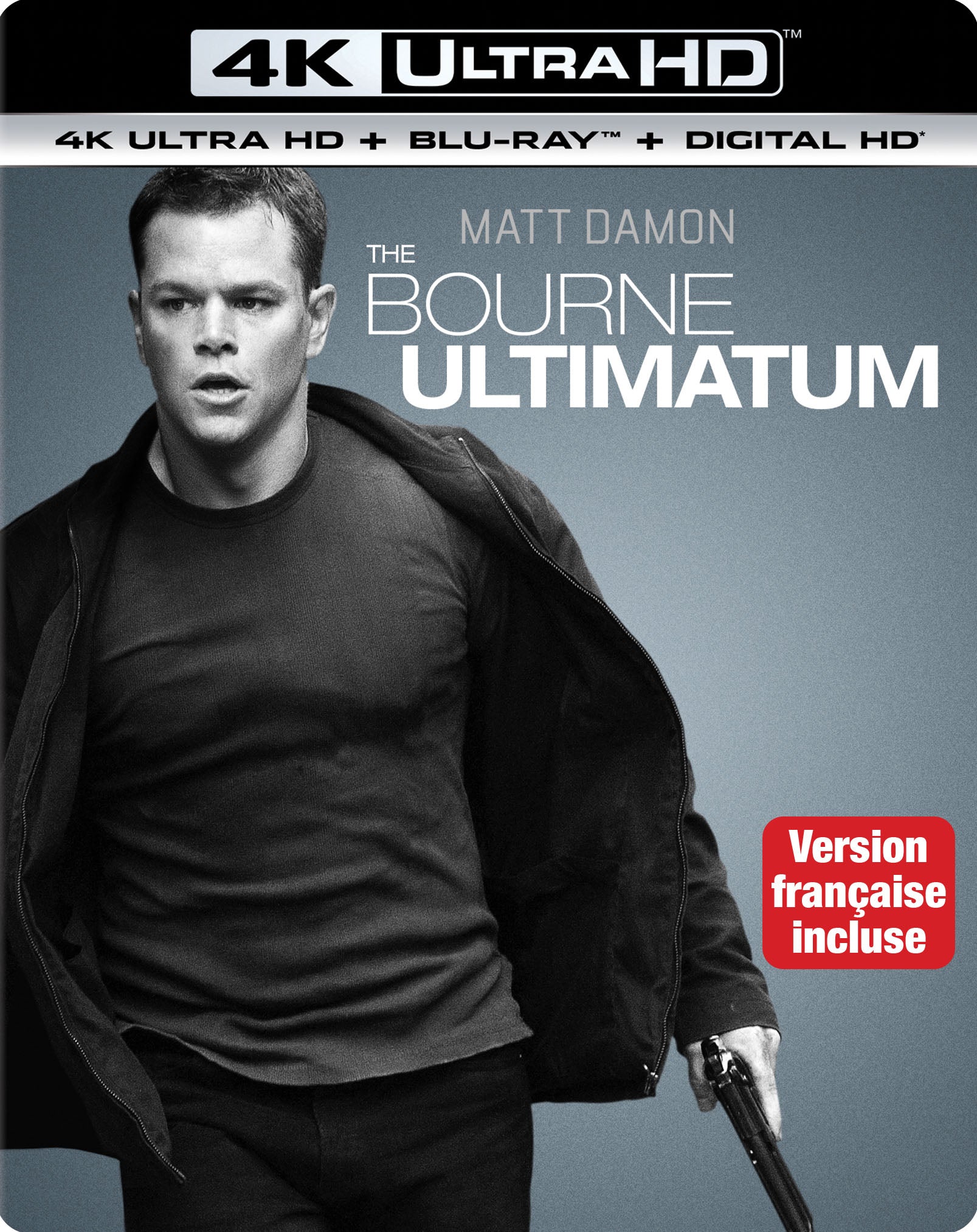 Bourne Ultimatum [4K Ultra HD Blu-ray/Blu-ray] cover art