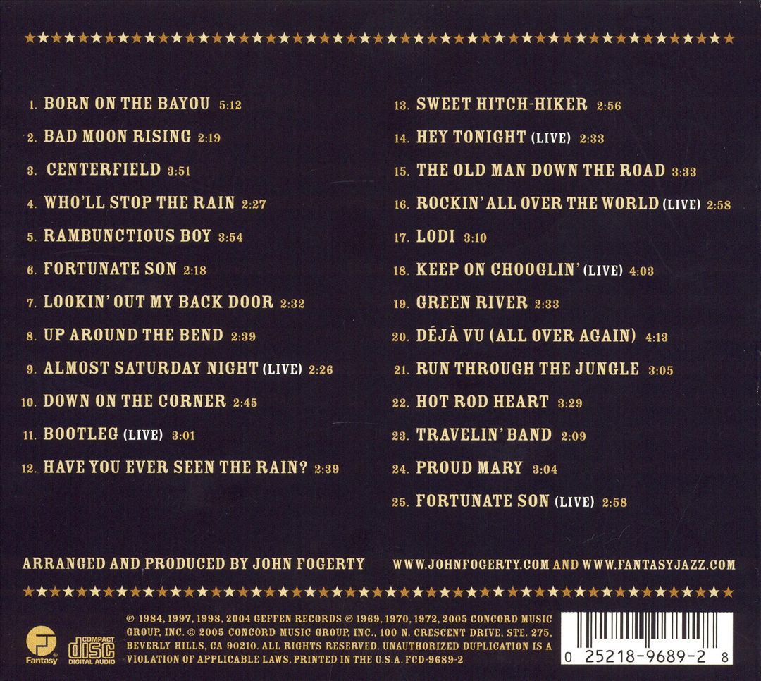 Long Road Home: The Ultimate John Fogerty/Creedence Collection cover art