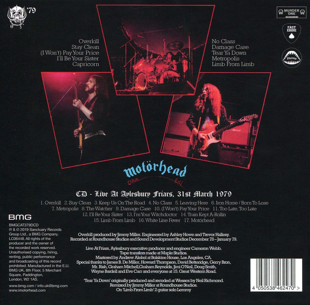 Overkill [40th Anniversary Edition] cover art