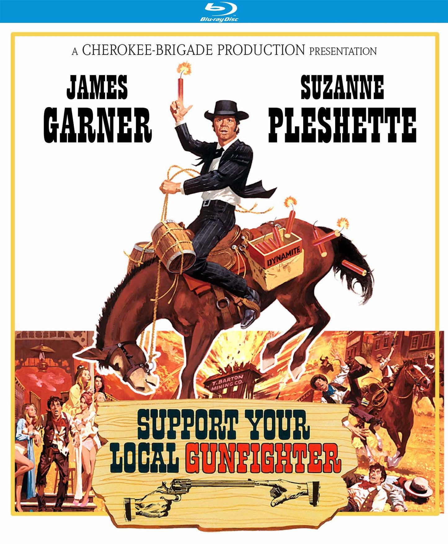 Support Your Local Gunfighter [Blu-ray] cover art