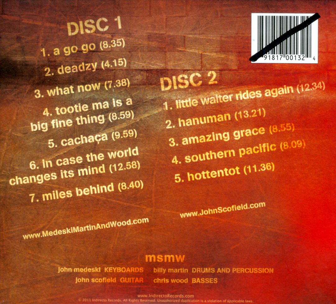 MSMW Live: In Case the World Changes Its Mind cover art