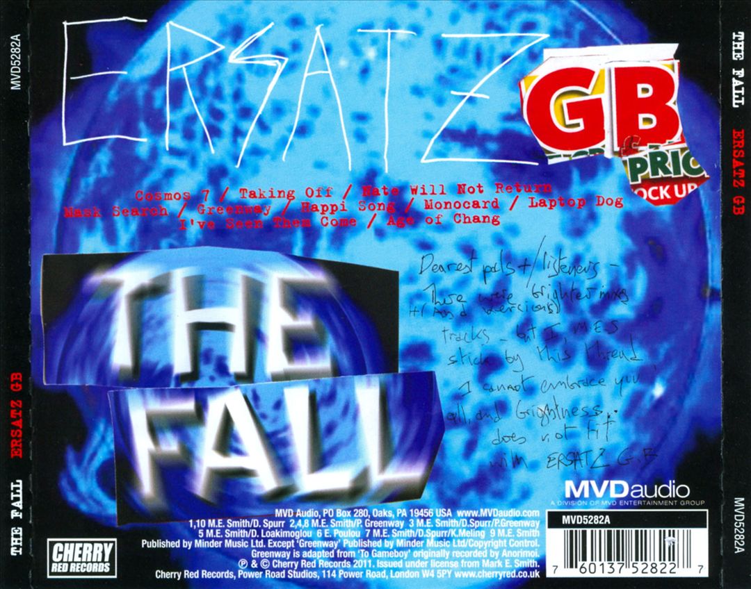 Ersatz G.B. cover art