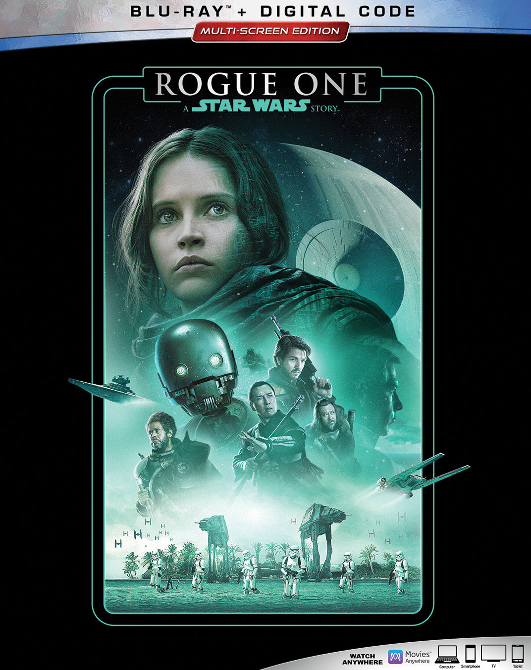 Rogue One: A Star Wars Story [Includes Digital Copy] [Blu-ray] cover art
