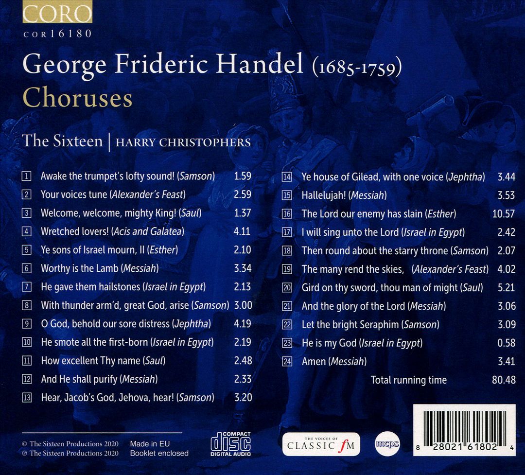 Handel: Choruses cover art