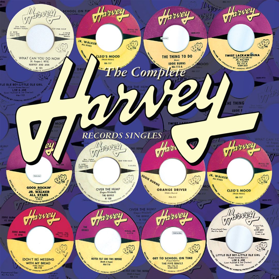 Complete Harvey Records Singles cover art