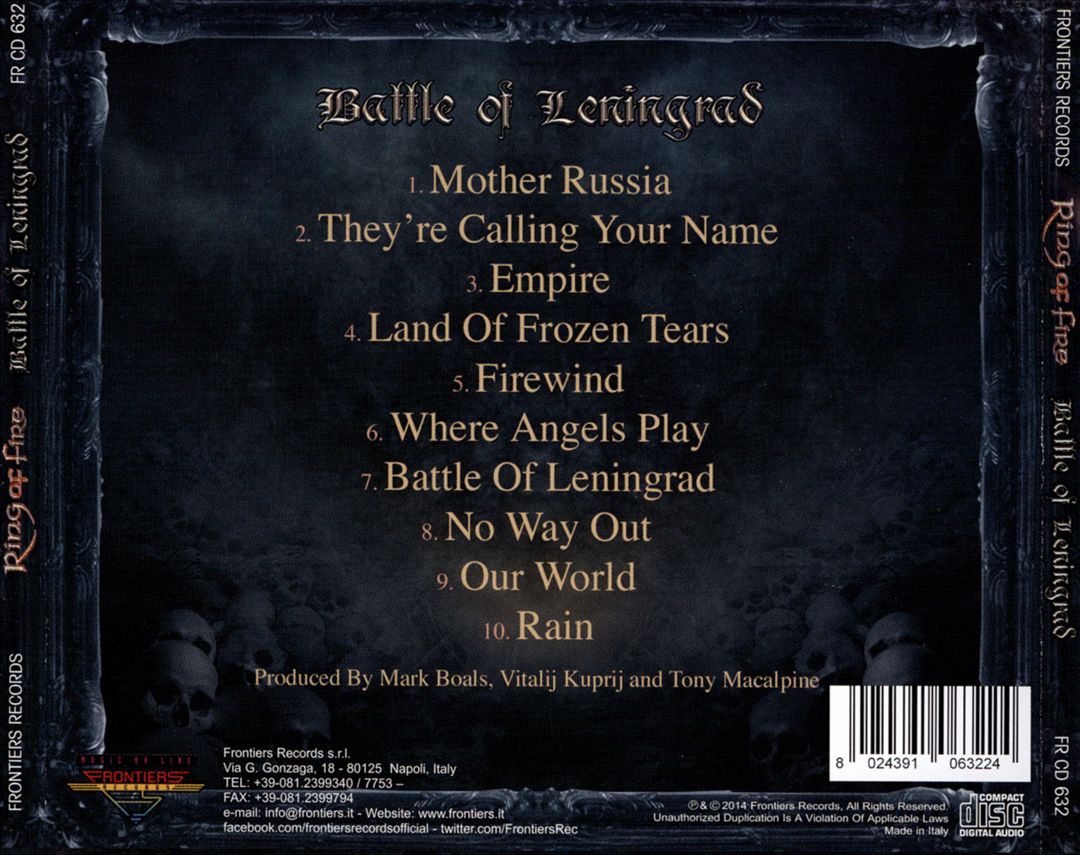 Battle of Leningrad cover art