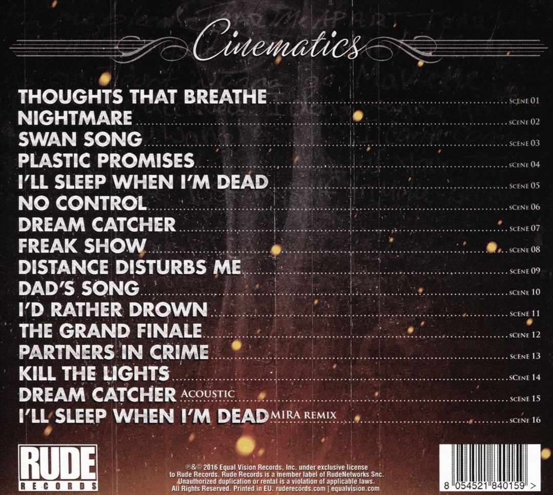Cinematics cover art