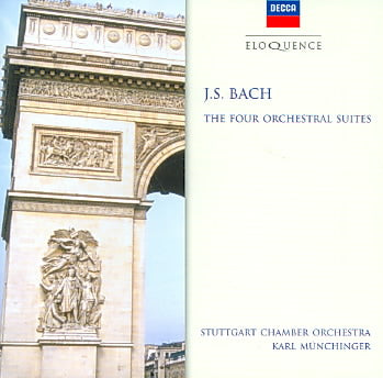 Bach J S: Orchestral Suites No 1 - 4 cover art