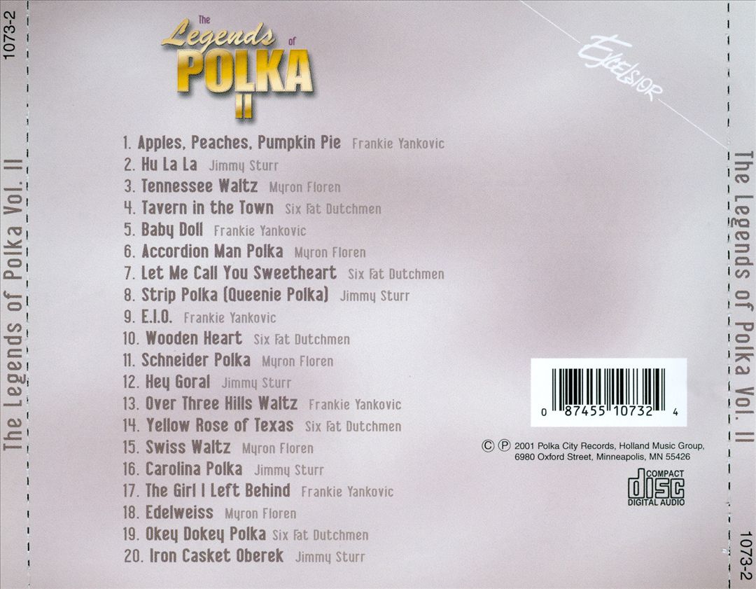 Legends of Polka, Vol. 2 cover art