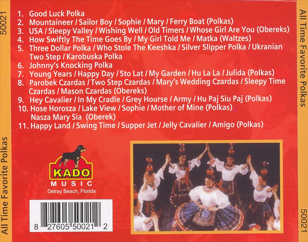 All Time Favorite Polkas cover art