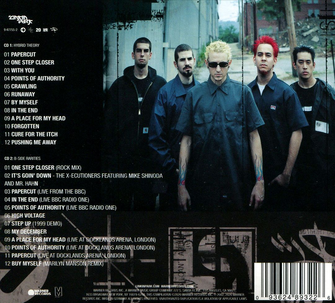 Hybrid Theory [20th Anniversary Edition] cover art