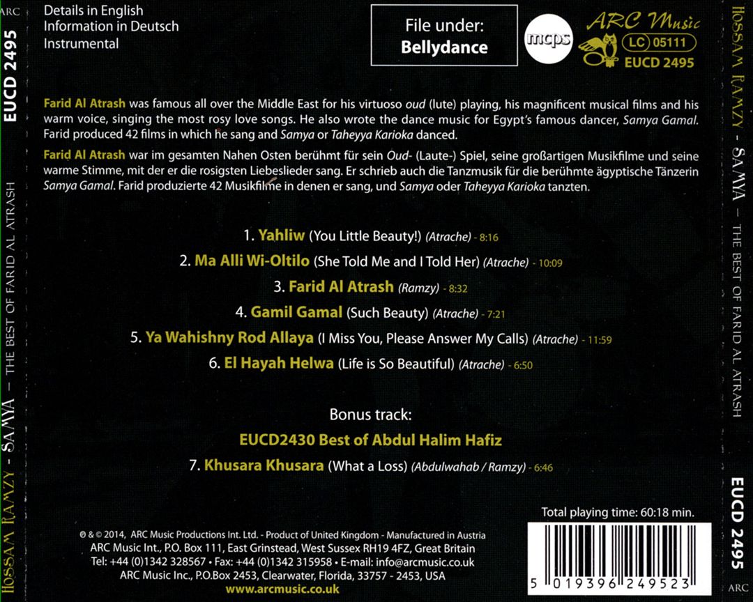 Best of Farid Al Atrash cover art